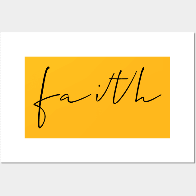 Faith Wall Art by Simpl Shop